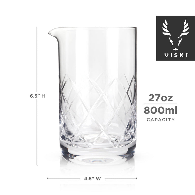 CRYSTAL MIXING GLASS