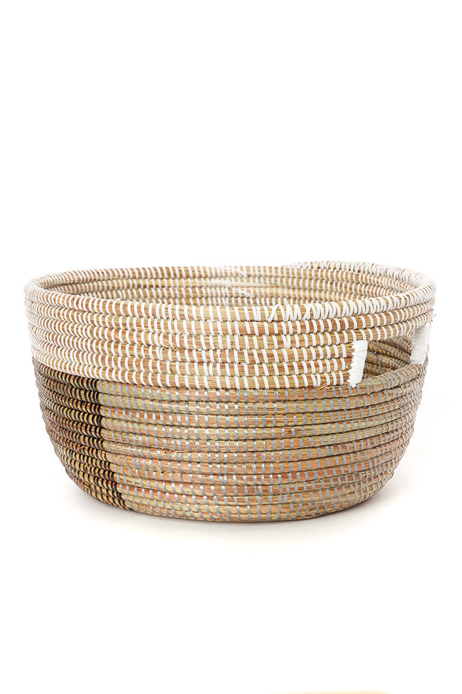TRI-TONED NESTING BASKET SET (SENEGAL)