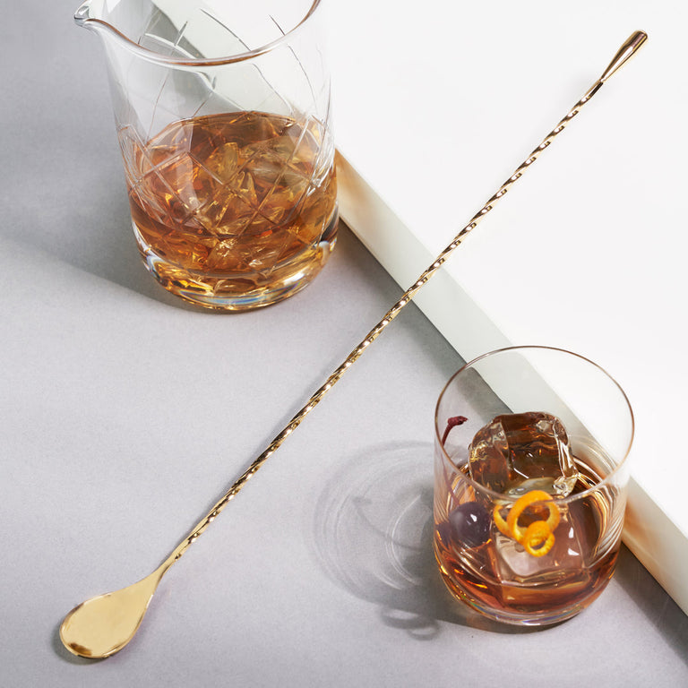GOLD WEIGHTED BARSPOON | COCKTAIL ENTERTAINING