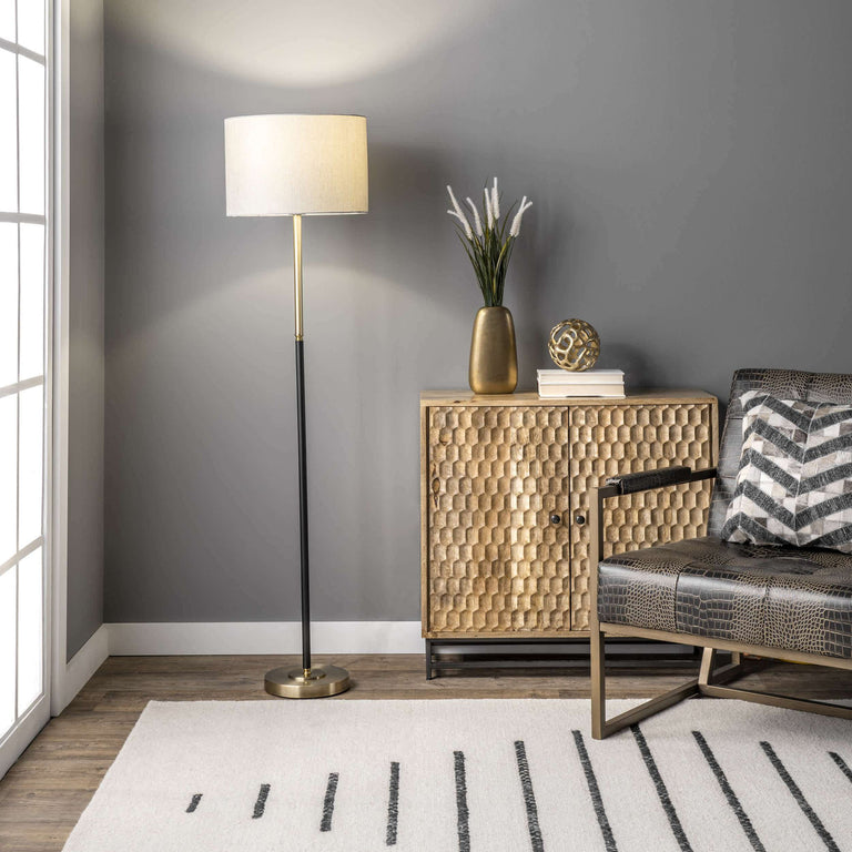 LEON 61" METAL FLOOR LAMP  | LIGHTING