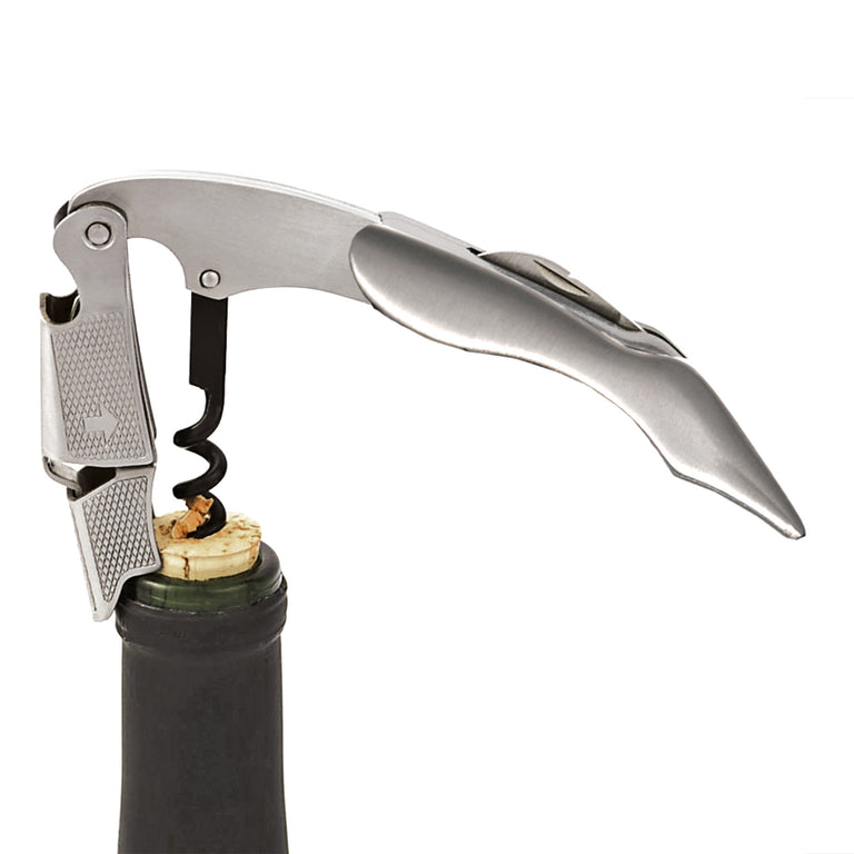 DOUBLE-HINGED WAITER'S CORKSCREW