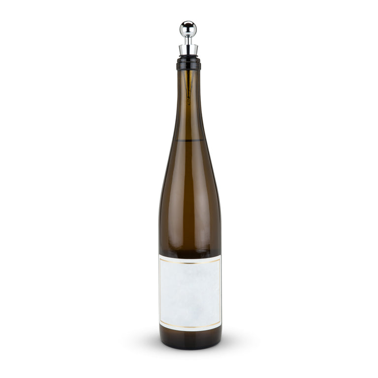 SPHERE: CHROME BOTTLE STOPPER