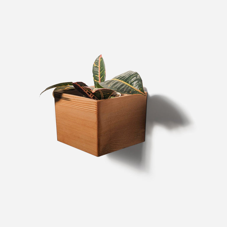 DIAMOND SELF-WATERING, WALL-MOUNTED PLANTER | BY FORMR