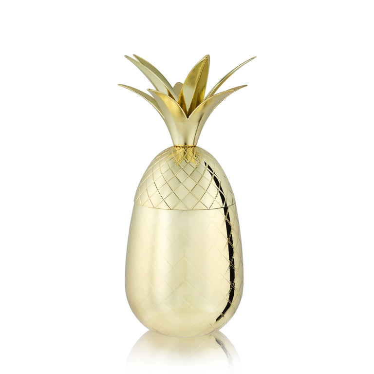 GOLD PINEAPPLE TUMBLER