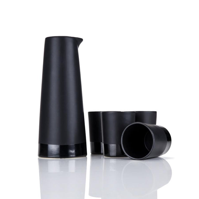 5-PIECE STONEWARE SAKE SET | COCKTAIL