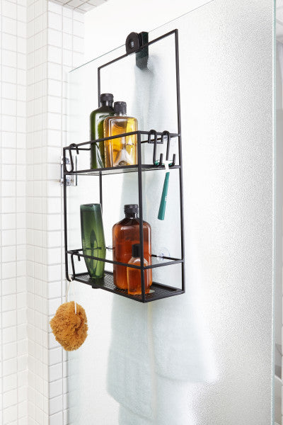 CUBIKO SHOWER CADDY | MIRROR | STAG & MANOR