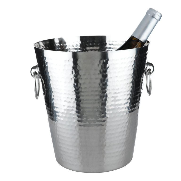 HAMMERED ICE BUCKET