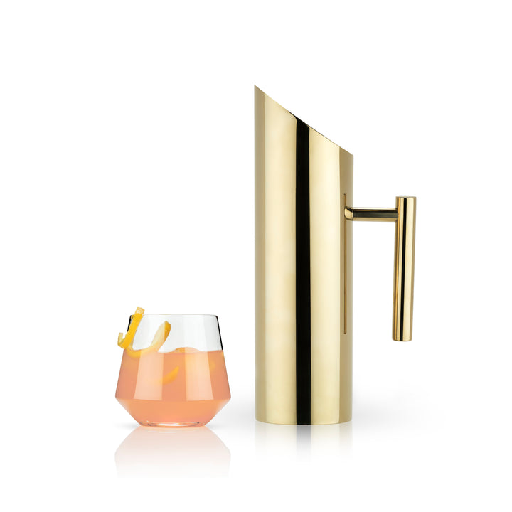 MODERN GOLD PITCHER