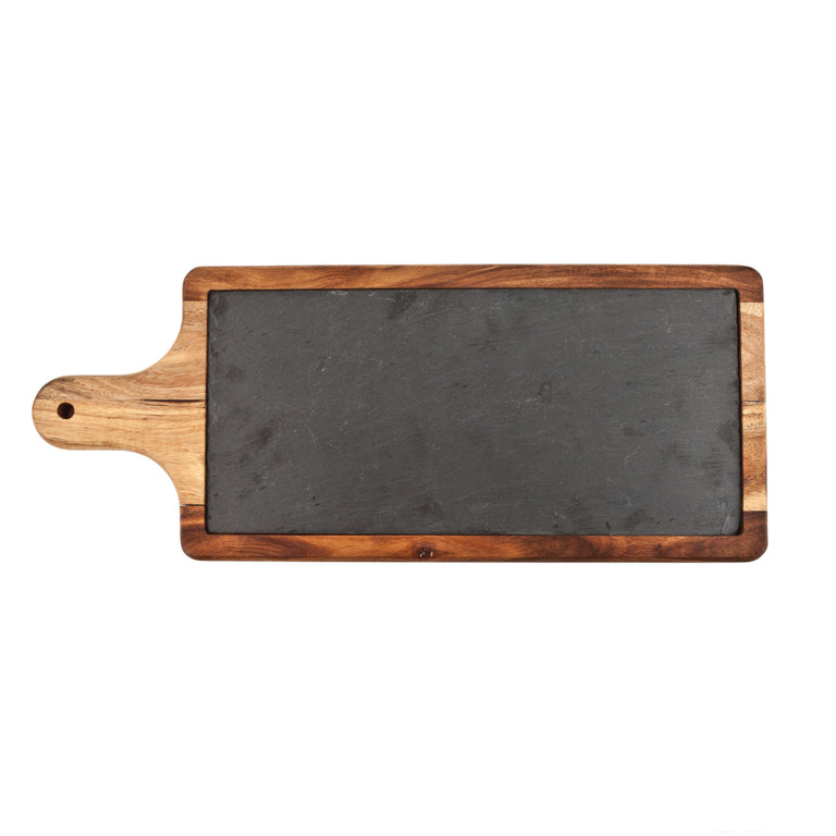 SLATE AND WOOD PADDLE 