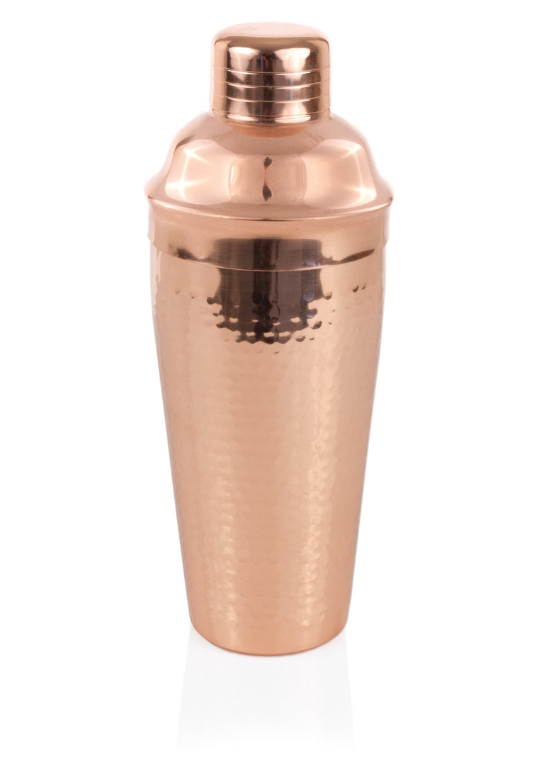 HAMMERED COPPER COCKTAIL SHAKER 