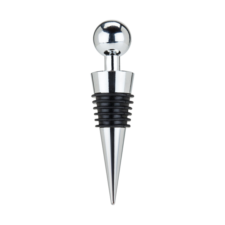 SPHERE: CHROME BOTTLE STOPPER